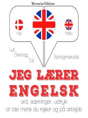 cover image of Jeg lærer engelsk